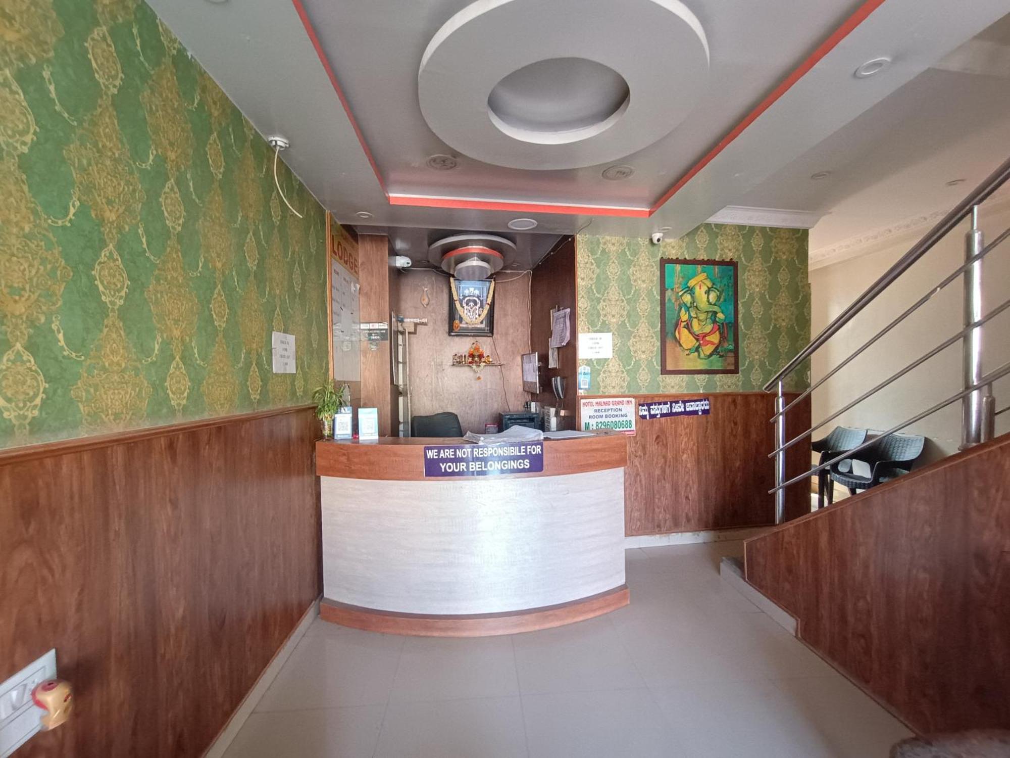 Hotel Malnad Grand Inn Kumbalgod Exterior photo